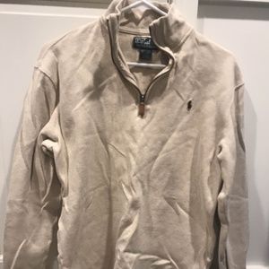 Ralph Lauren Creme Half-Zip